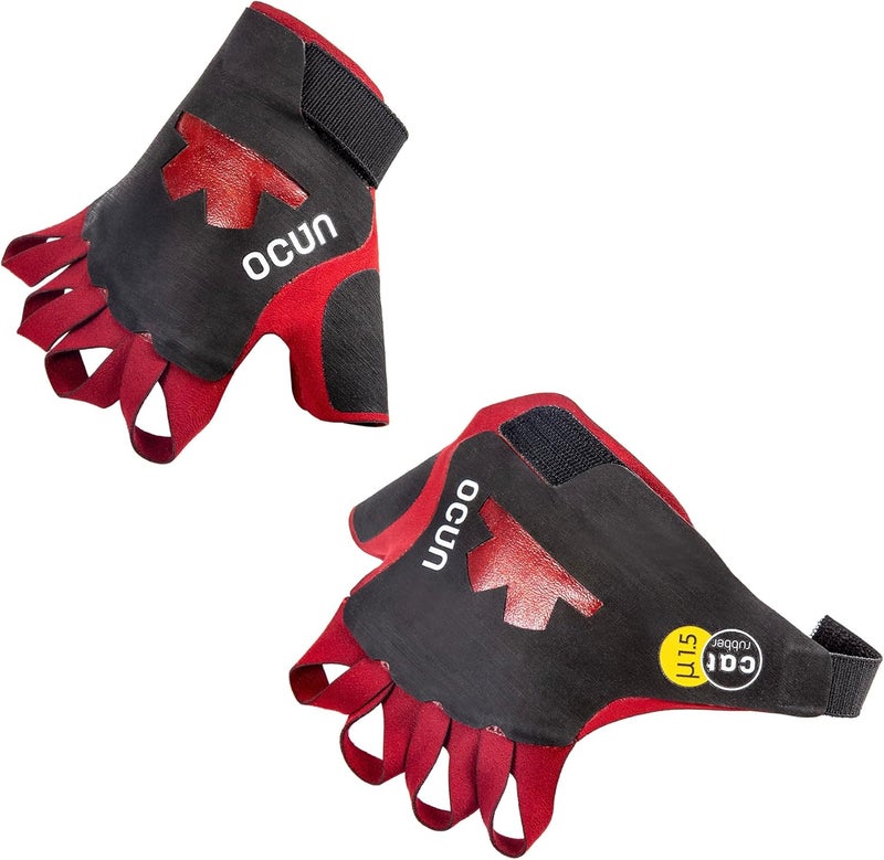 Ocun Crack Gloves Pro for Advanced Rock & Crack Climbing, Lightweight Protective Outdoor Recreation Gloves - Image 1